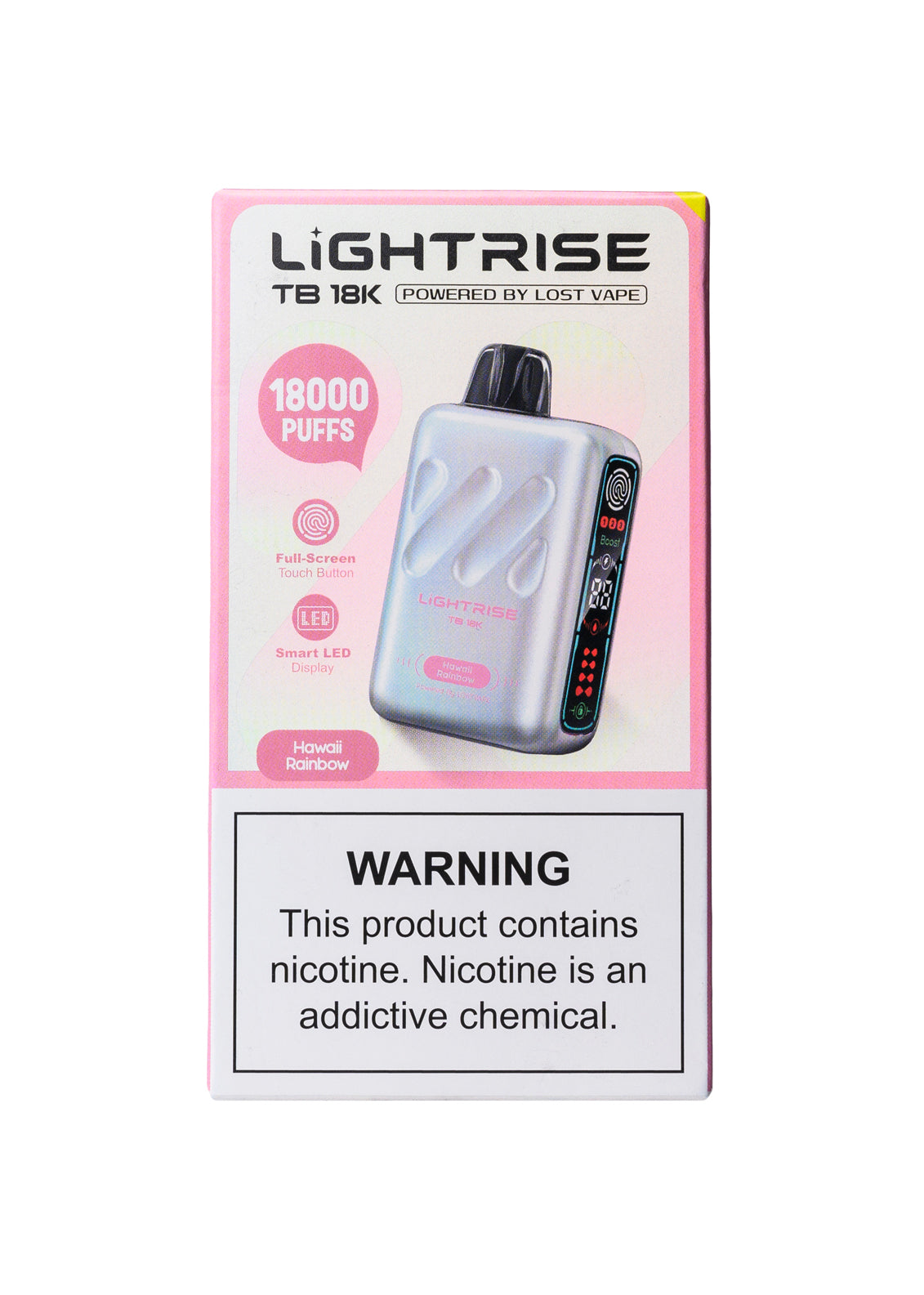 Lost Vape Lightrise TB 18K Hawaii Rainbow | GetPop Lost Vape Lightrise TB 18K Hawaii Rainbow | GetPop
