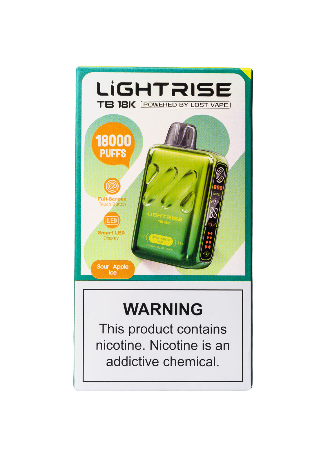 Lost Vape Lightrise TB 18K Sour Apple Ice