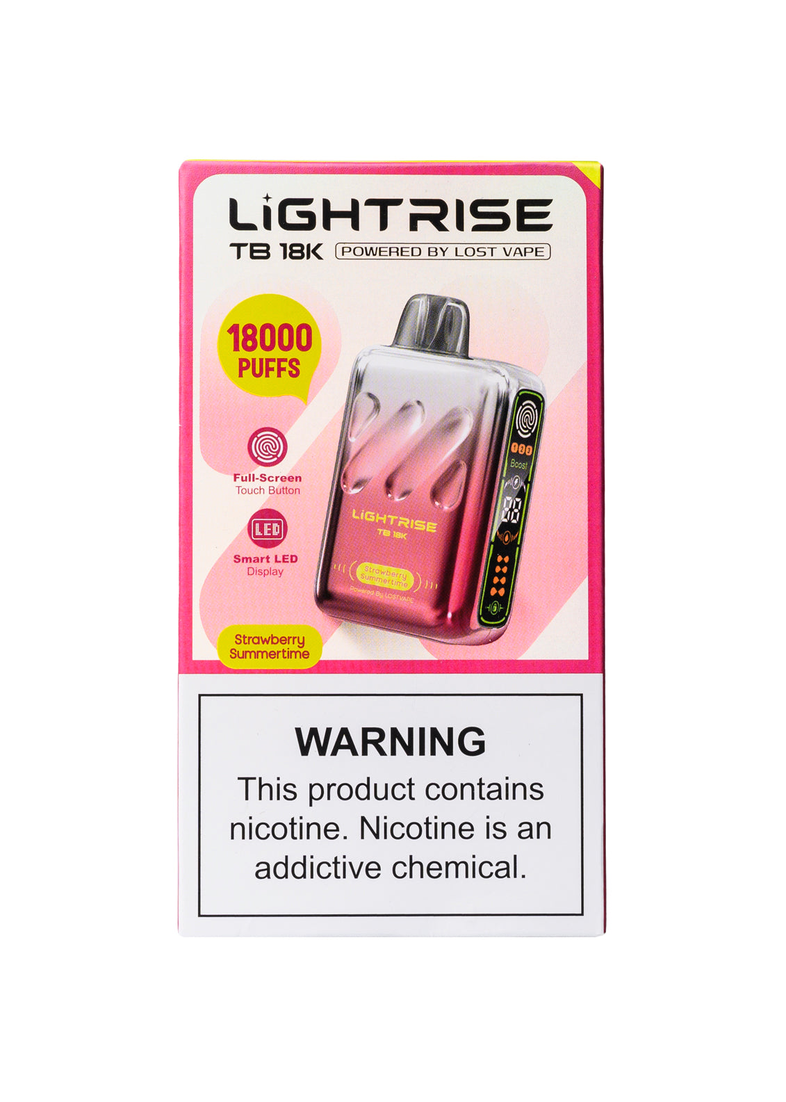 lost vape orion bar strawberry summertime Lost Vape Orion Bar 10000 Disposable Review | The Disposable Vape with  Something for Everyone! main image 1