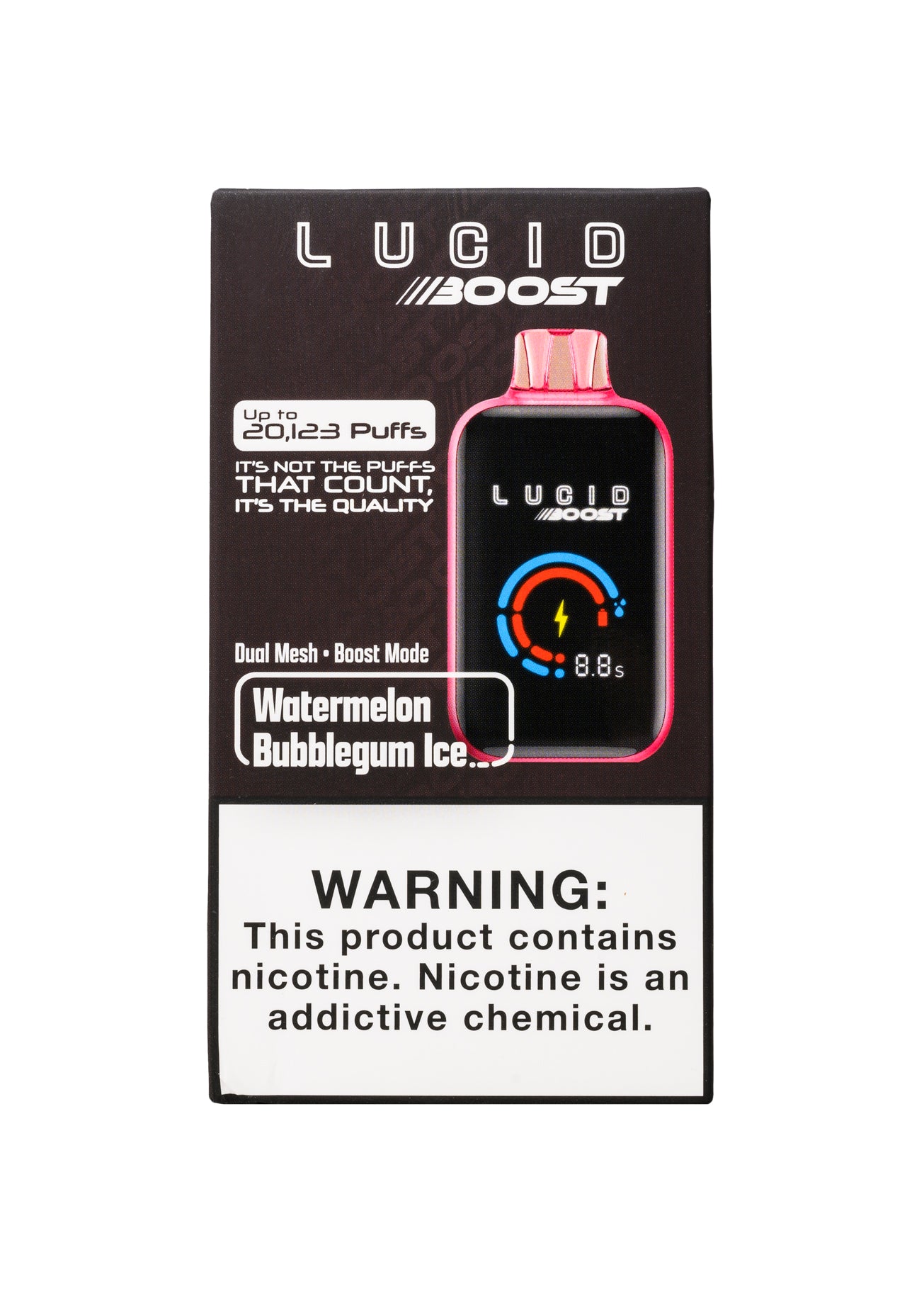 Lucid Boost 20K Watermelon Bubblegum Ice