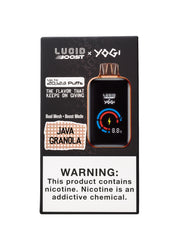 Lucid Boost x Yogi 20K Java Granola