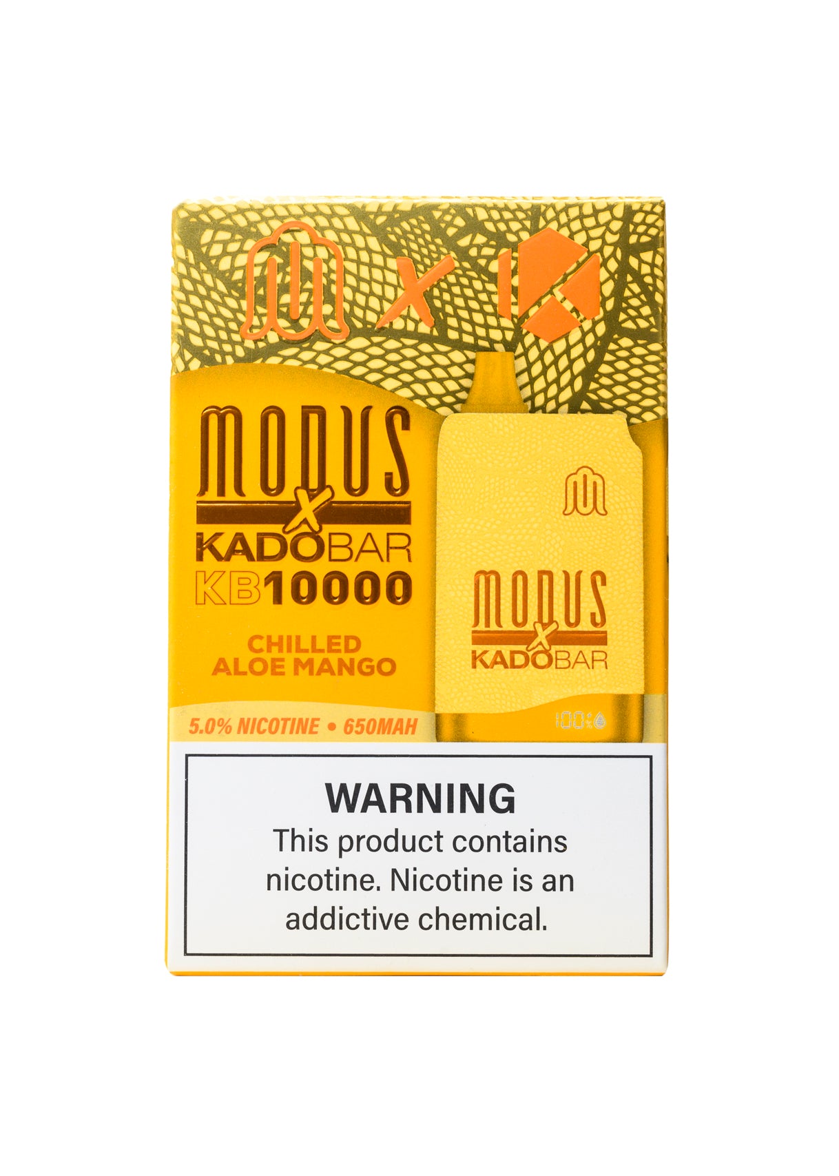 Modus x Kado Bar KB10000 Chilled Aloe Mango | GetPop 1 | GetPop