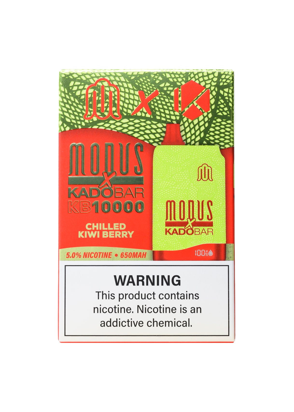 Modus x Kado Bar KB10000 Chilled Kiwi Berry | GetPop 1 | GetPop