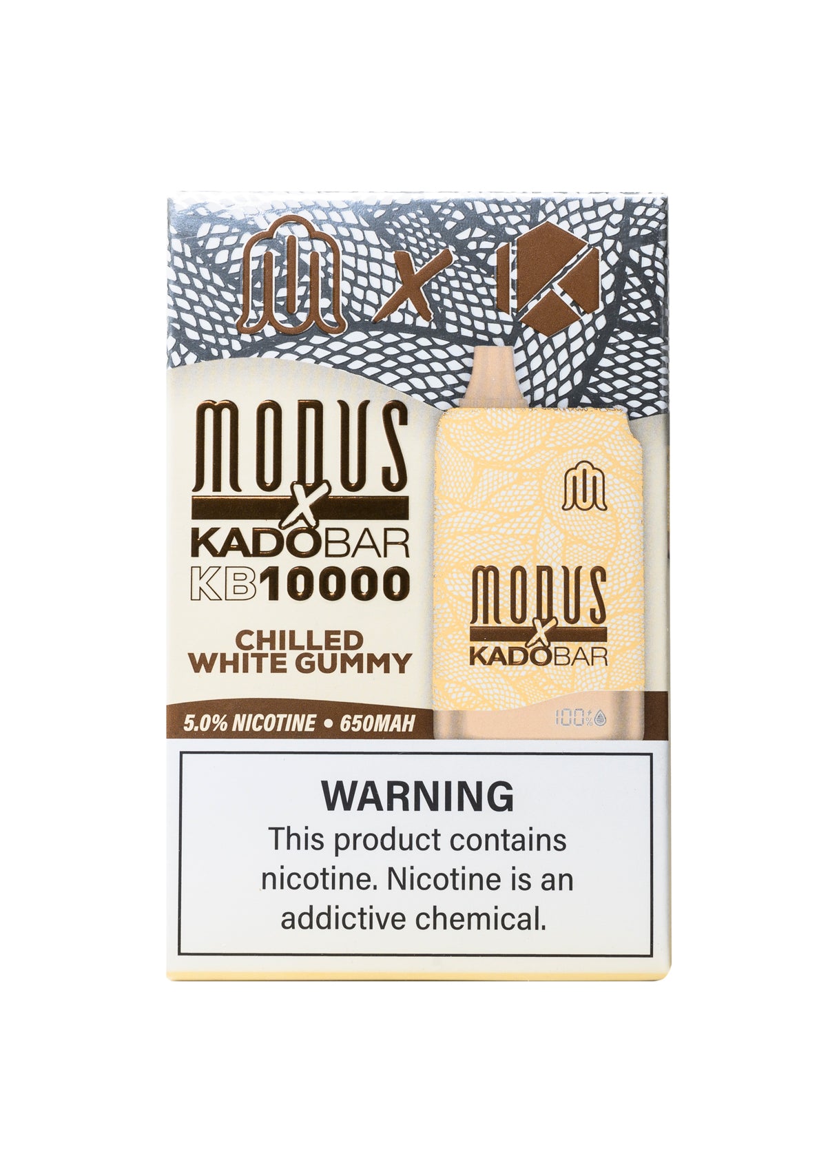 Modus x Kado Bar KB10000 Chilled White Gummy | GetPop 1 | GetPop