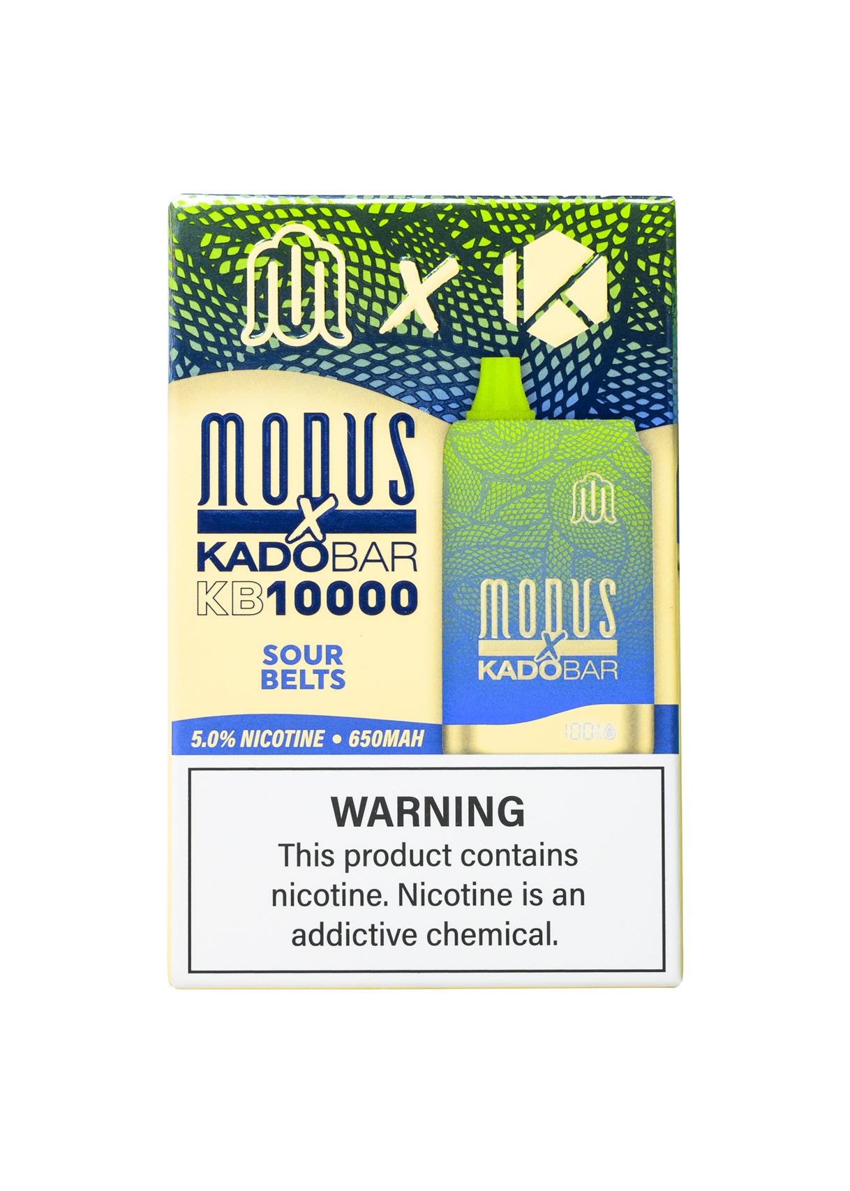 Modus x Kado Bar KB10000 Sour Belts