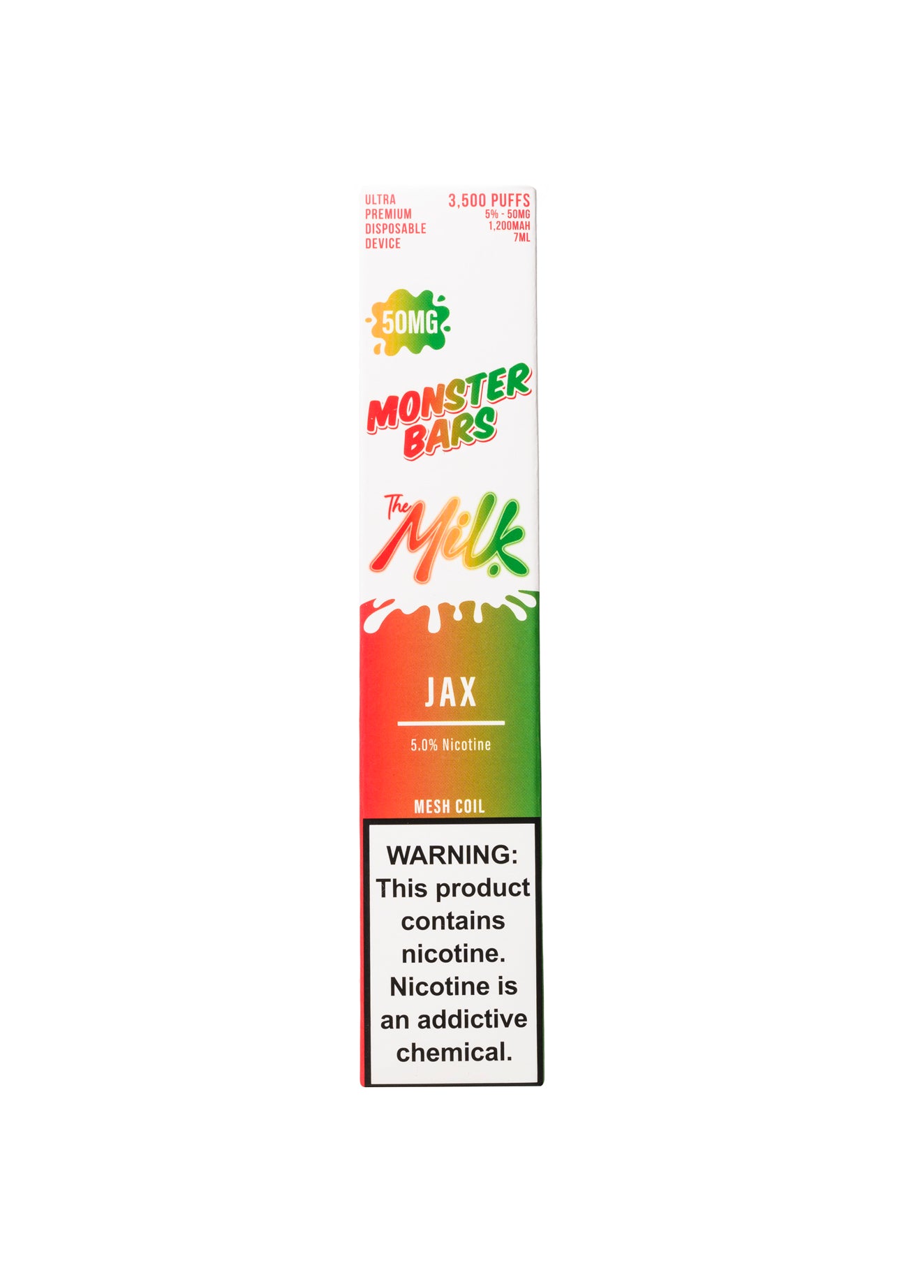 The Milk Jax Vape Juice Monster Bars 3500 Milk JAX The Milk Jax Vape Juice Monster Bars 3500 Milk JAX
