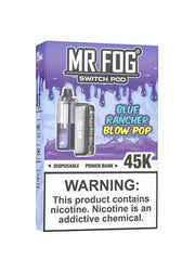 Mr Fog Switch Pod 45K Kit Blue Rancher Blow Pop