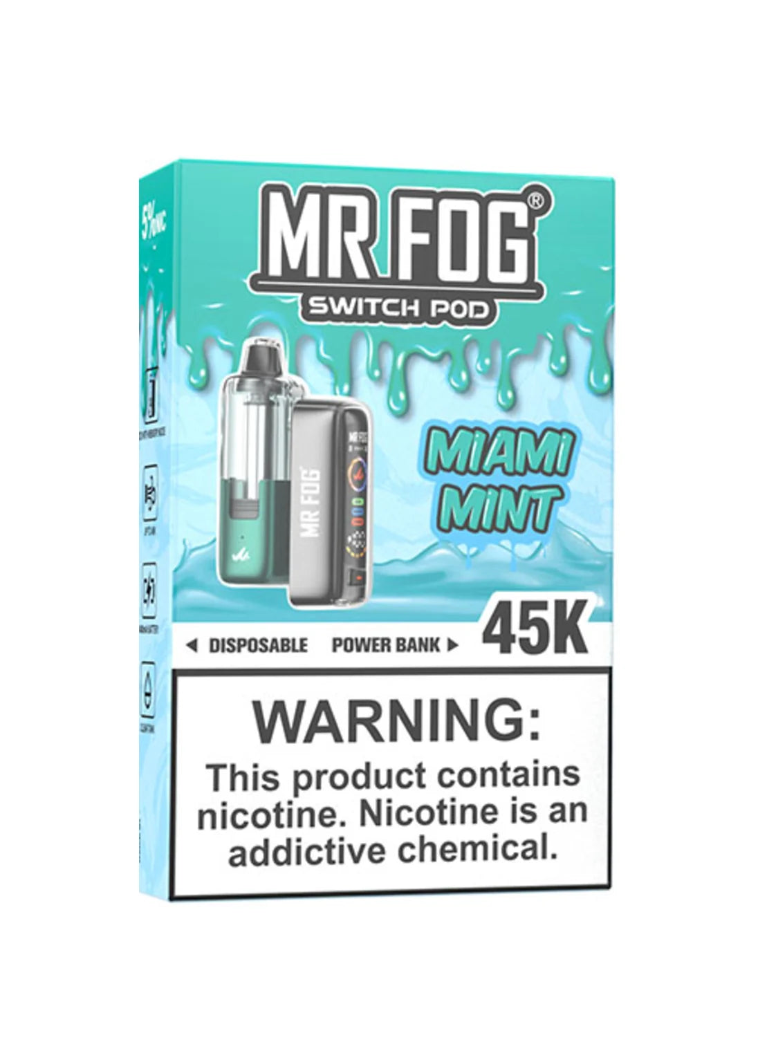 Mr Fog Switch Pod 45K Kit Miami Mint