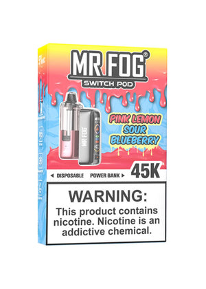 mr fog switch charging light meaning Mr Fog Switch Pod 45K Pod Blue Raspberry Cherry Ice