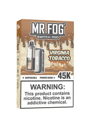 switch tobacco Mr Fog Switch Pod 45K Kit Virginia Tobacco switch tobacco Mr Fog Switch Pod 45K Kit Virginia Tobacco