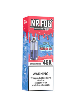 Mr Fog Switch Pod 45K Kit Strawberry Bubble Gang | GetPop Mr Fog Switch Pod 45K Kit Strawberry Bubble Gang | GetPop