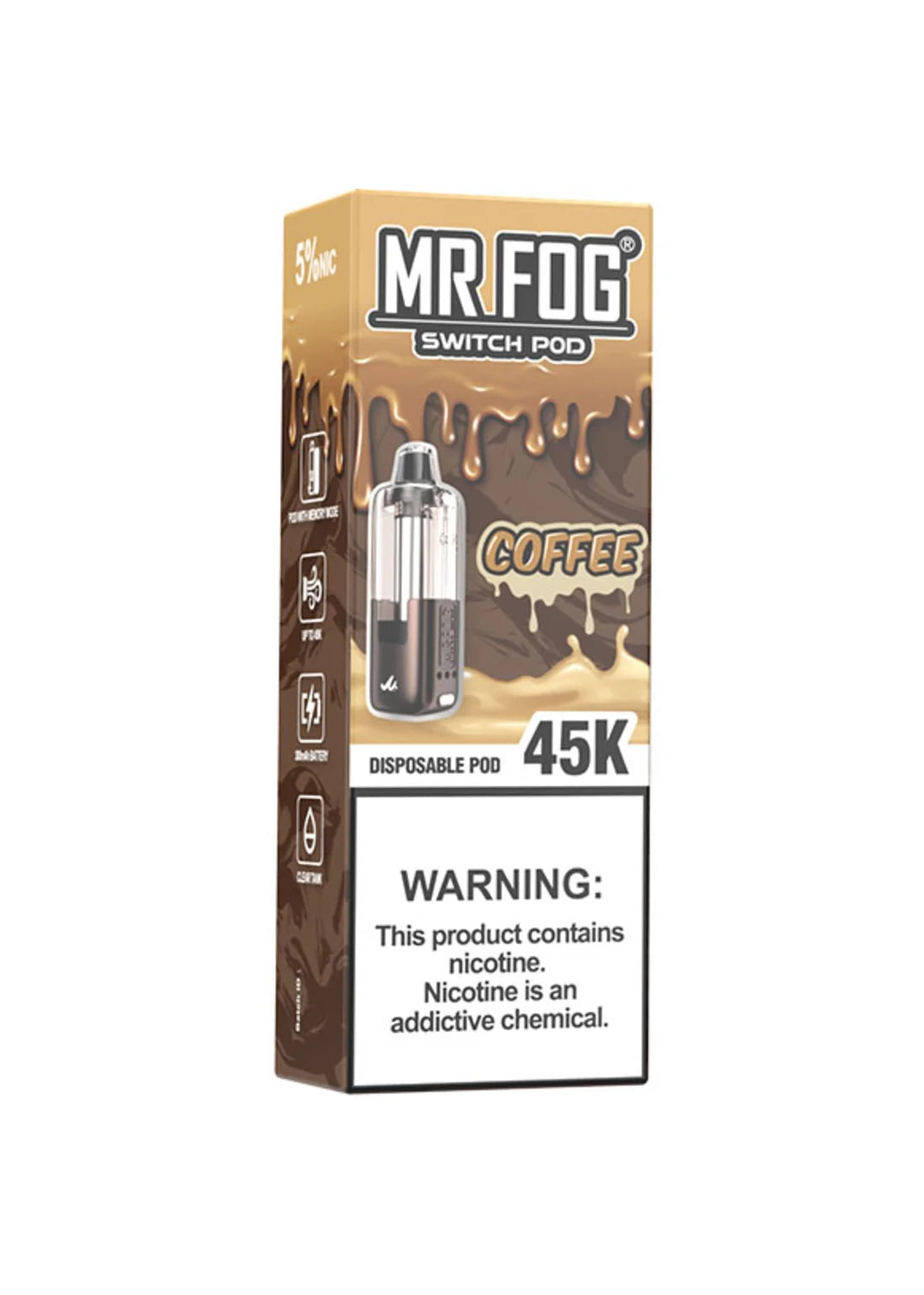 Mr Fog Switch Pod 45K Pod Coffee