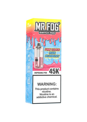 Mr Fog Switch Pod 45K Kit Mint Menthol Ice
