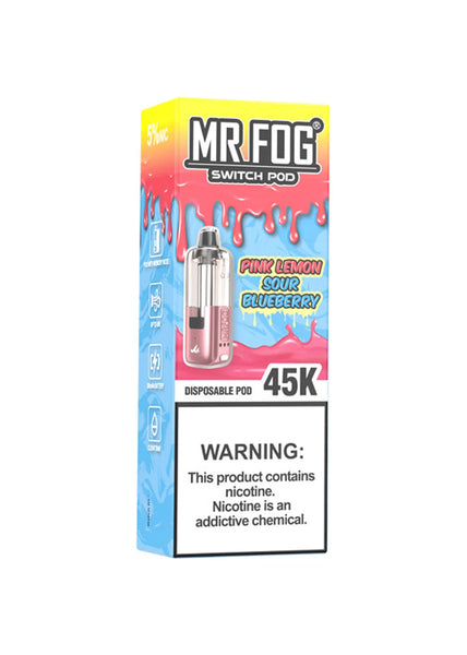 lemon mr fog switch Mr Fog Switch Pod 45K Pod Pink Lemon Sour Blueberry