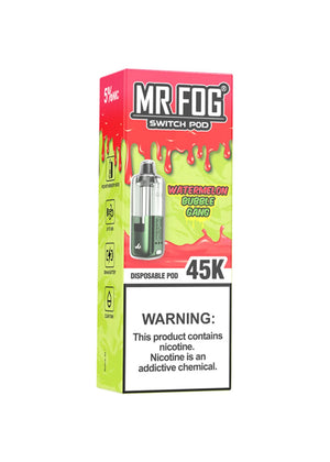 Mr Fog Switch Pod 45K Kit Strawberry Bubble Gang | GetPop Mr Fog Switch Pod 45K Kit Strawberry Bubble Gang | GetPop