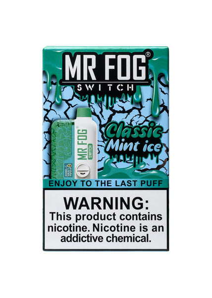 Mr Fog Switch SW15000 Classic Mint Ice | GetPop Mr Fog Switch SW15000 Classic Mint Ice | GetPop