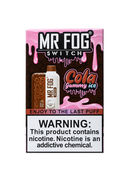 Mr Fog Switch SW15000 Cola Gummy Ice | GetPop Mr Fog Switch SW15000 Cola Gummy Ice | GetPop
