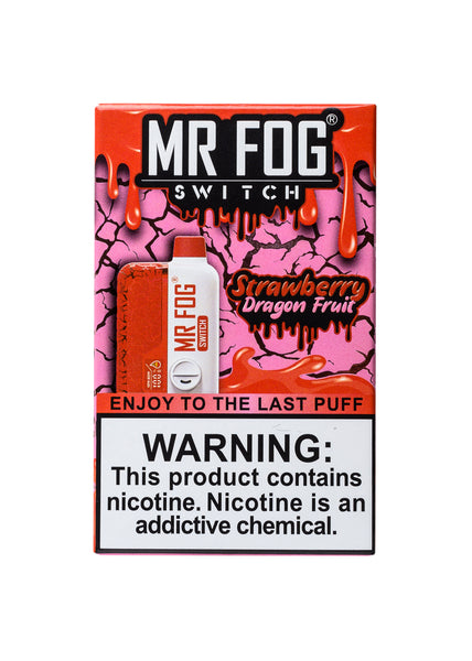 Mr Fog Switch SW15000 Strawberry Dragon Fruit | GetPop Mr Fog Switch SW15000 Strawberry Dragon Fruit | GetPop