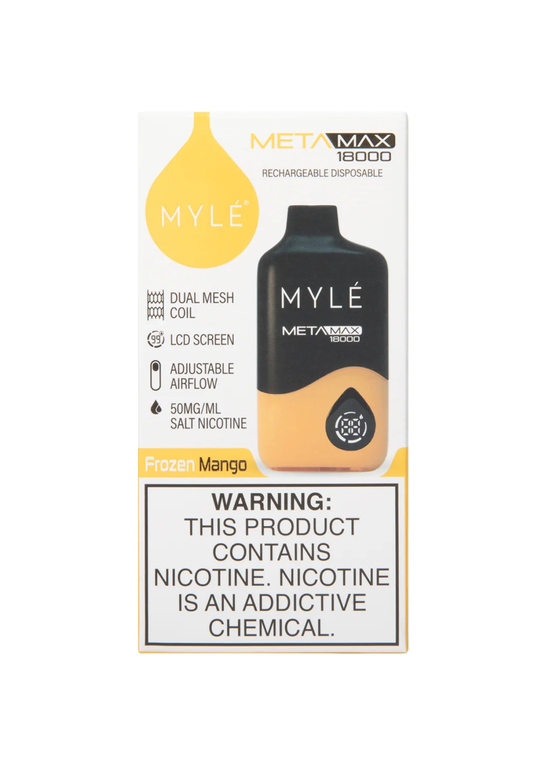 MYLE Meta Max 18K Frozen Mango