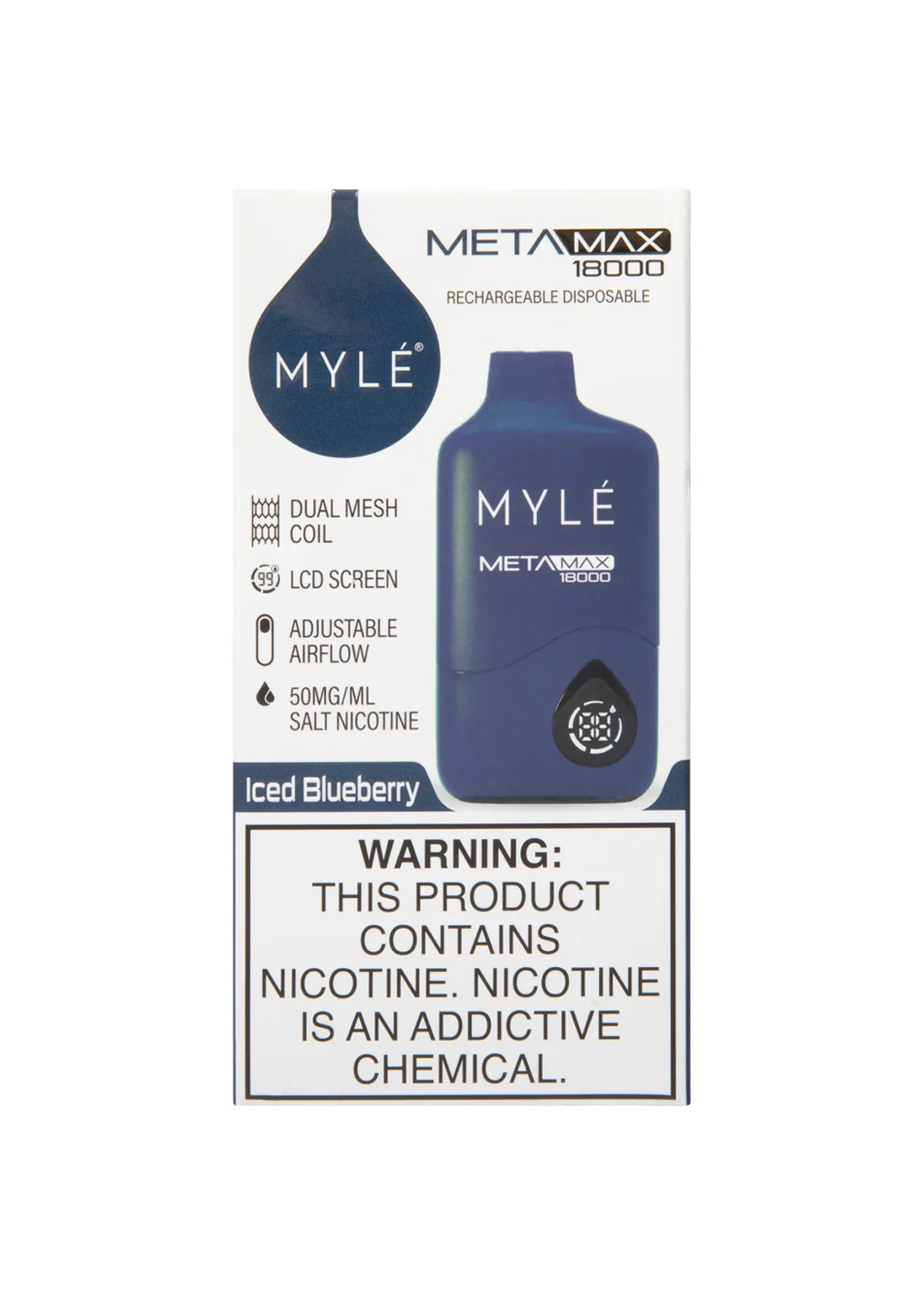 MYLE Meta Max 18K Iced Blueberry