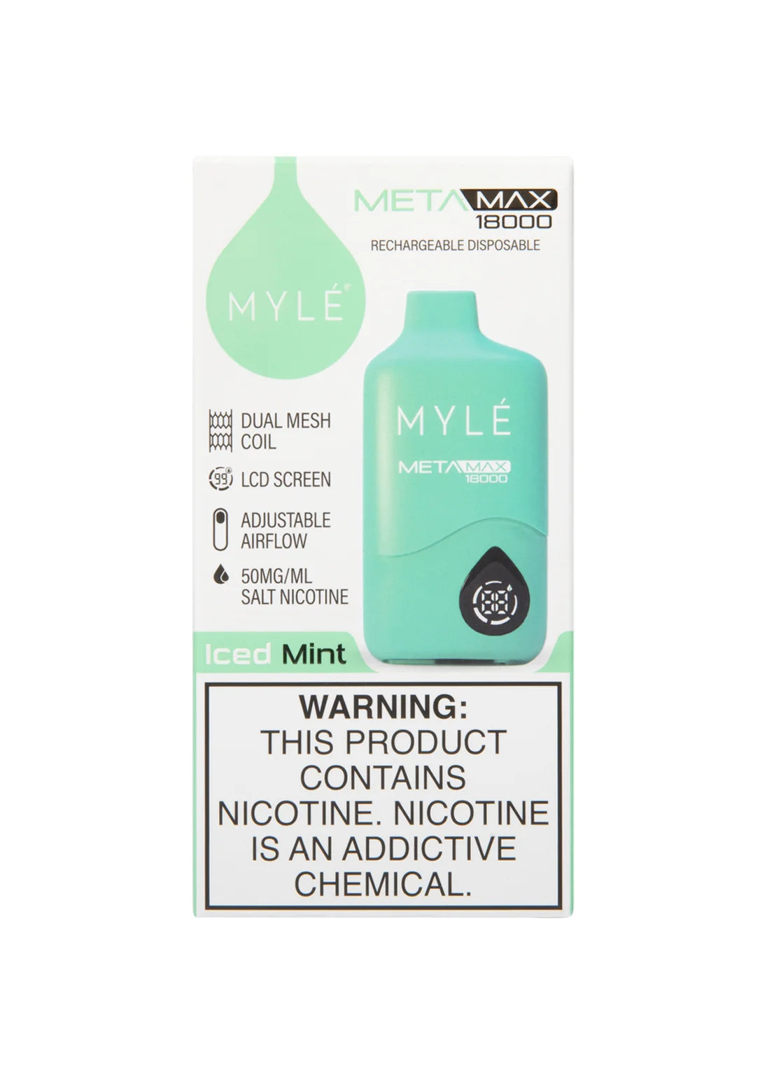 MYLE Meta Max 18K Iced Mint