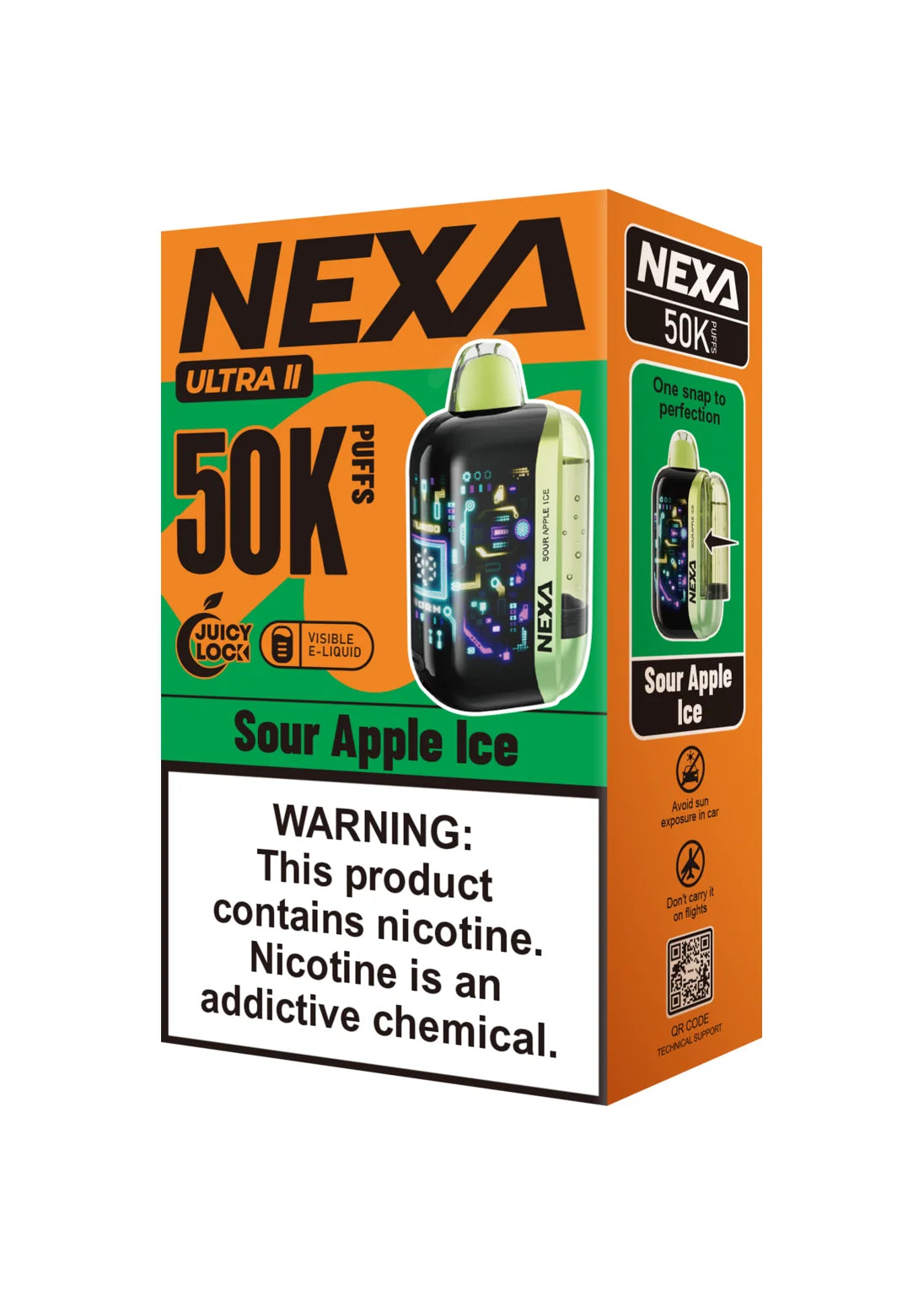 Nexa Ultra II 50K Sour Apple Ice
