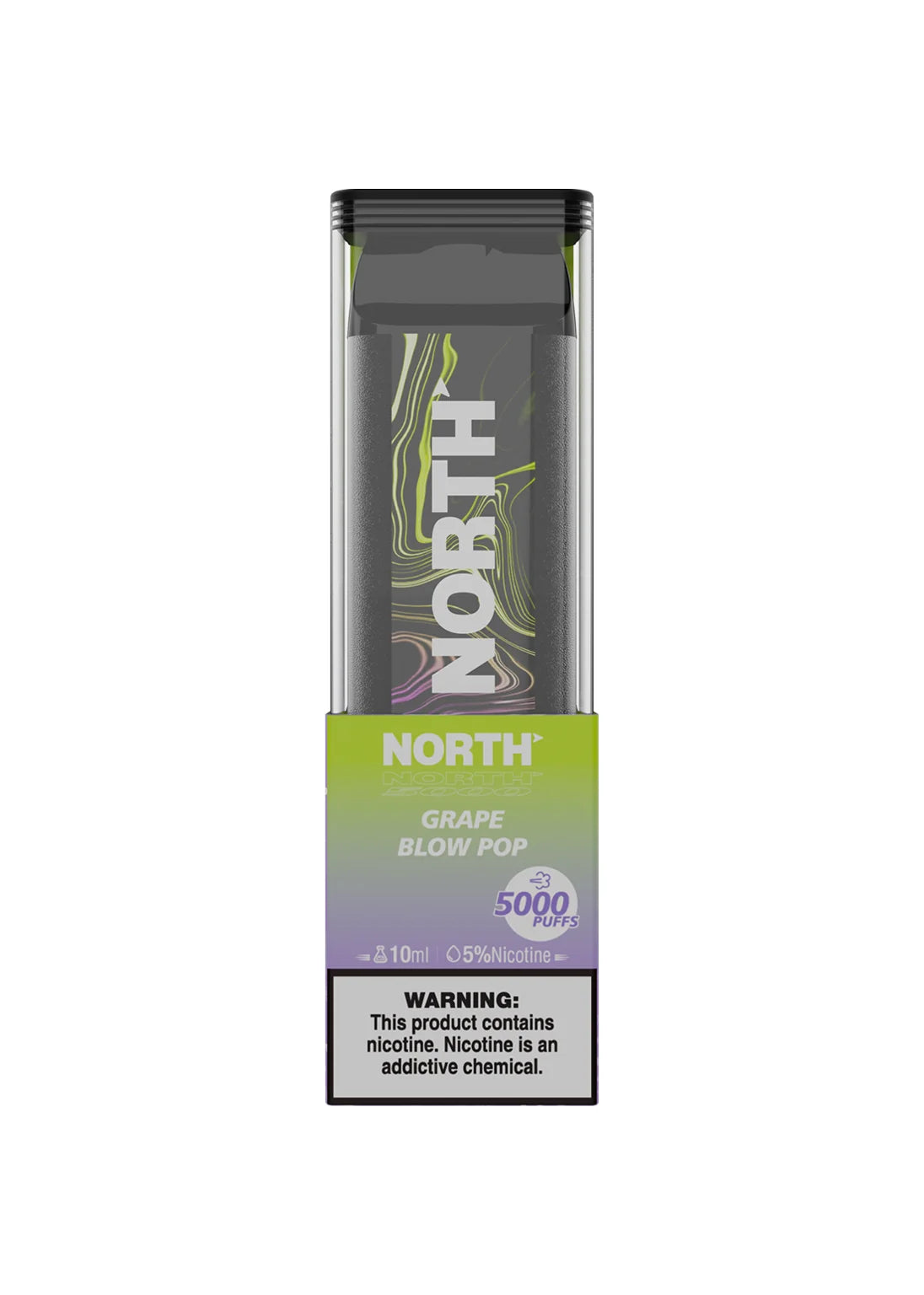 North 5000 5% Grape Blow Pop 5%