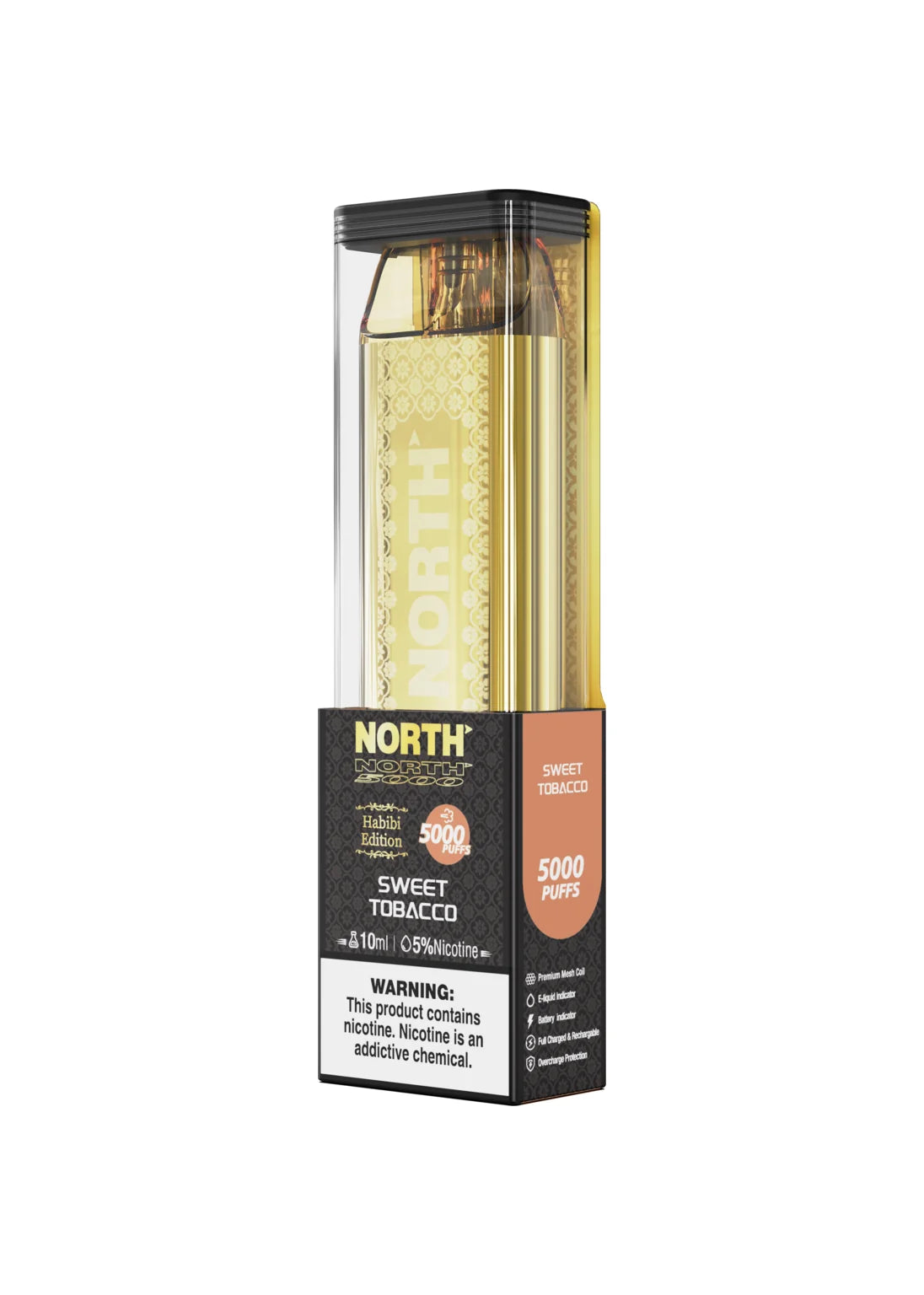 North 5000 5% Sweet Tobacco 5% | GetPop North 5000 5% Sweet Tobacco 5% | GetPop