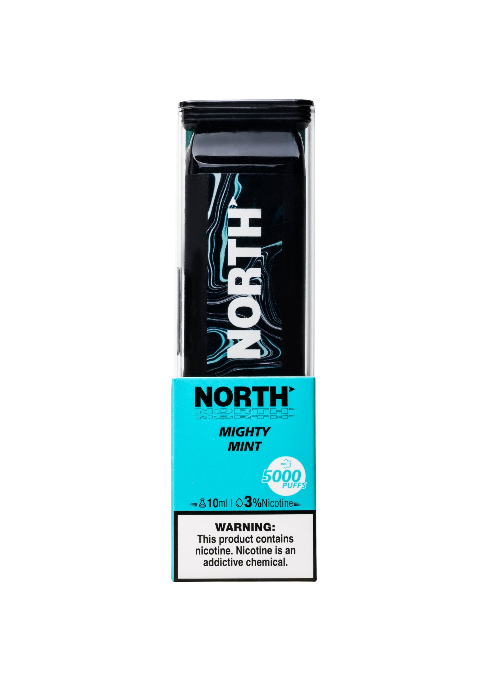 1.0ml favorite disposable vape pen North 5000 3% Mighty Mint 3%