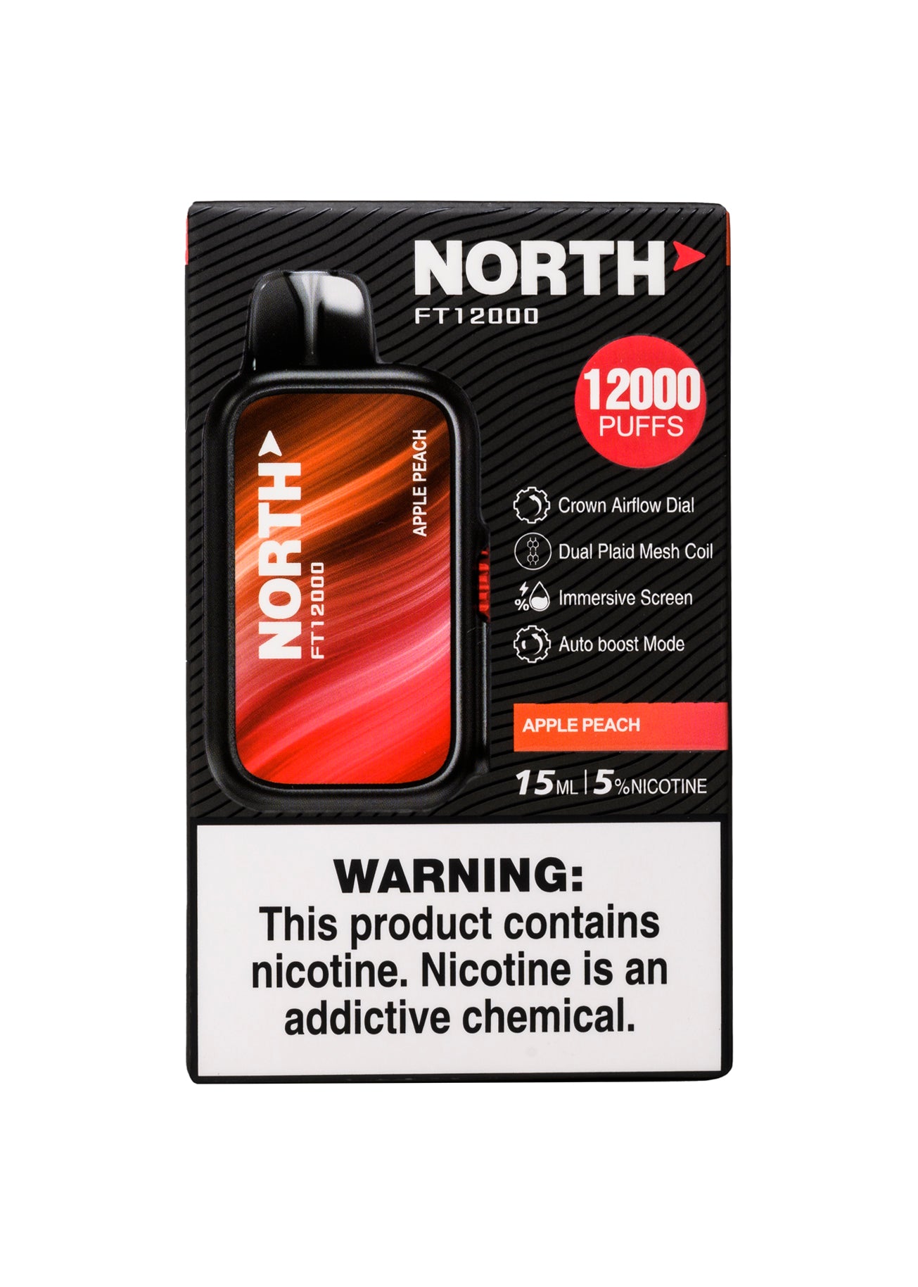 north vape flavors 12000 puffs North FT12000 Disposable Vape main image 1