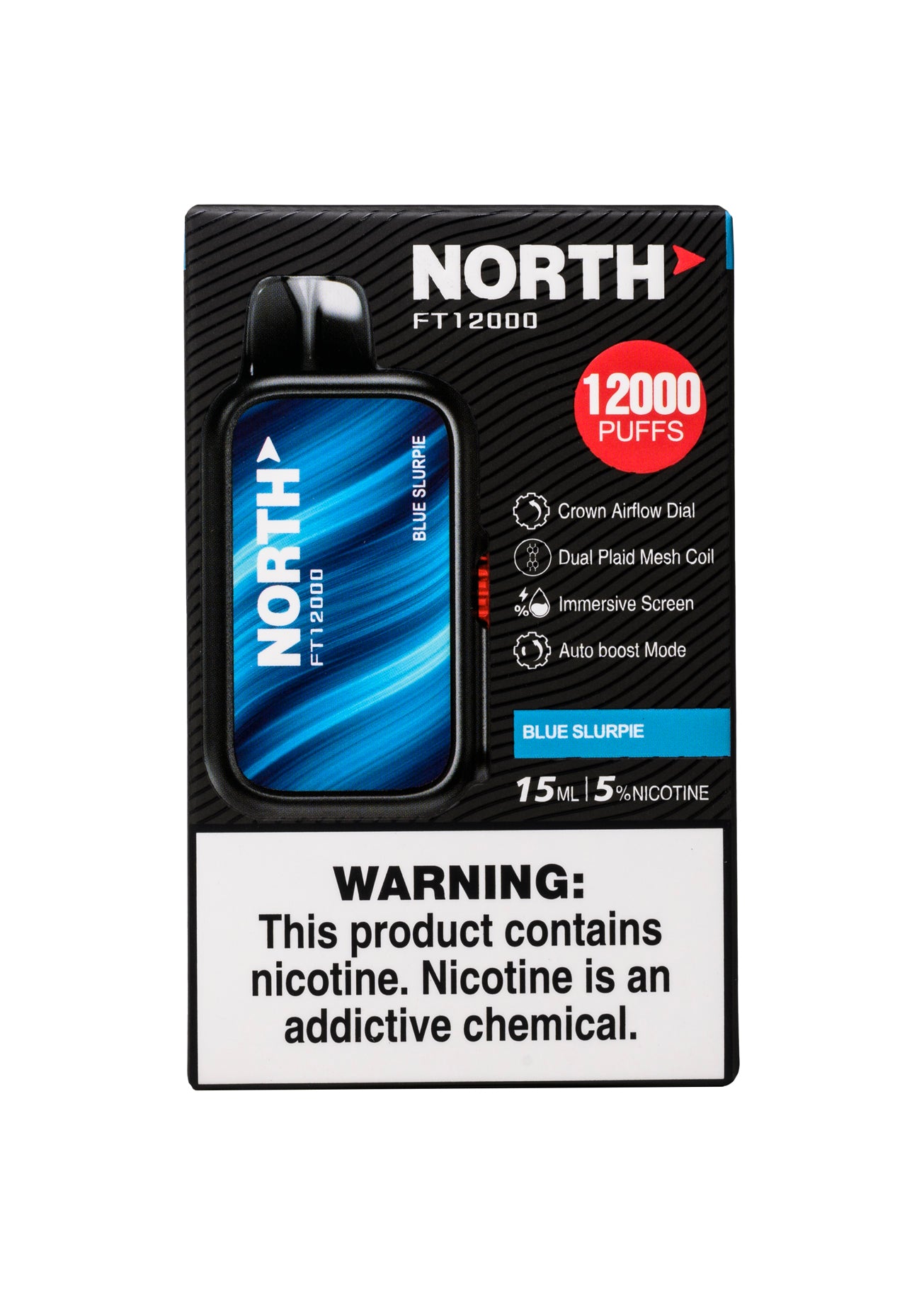 blue slushie north vape North FT12000 Blue Slurpie