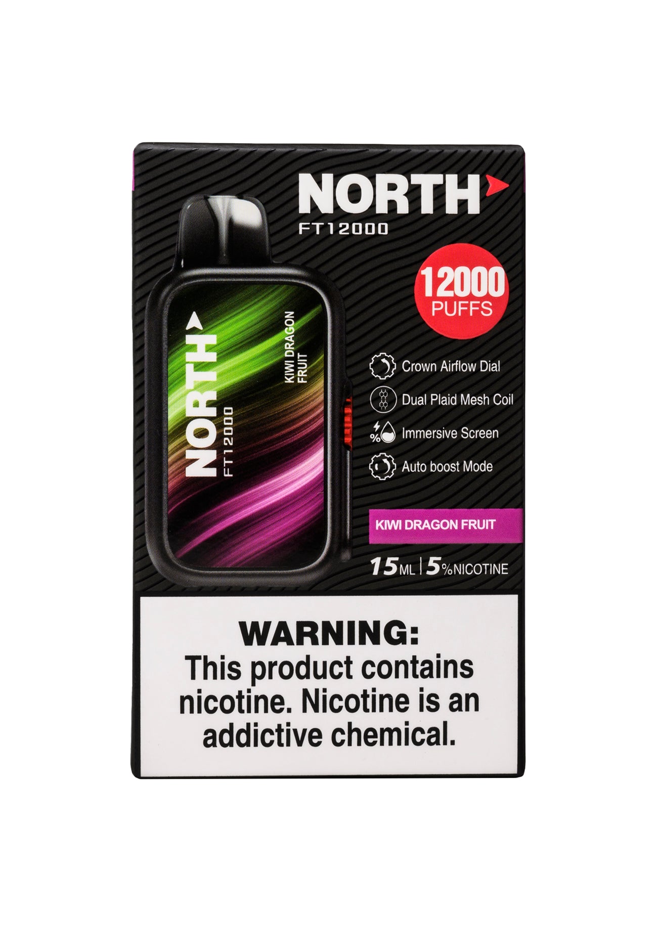 North FT12000 Kiwi Dragon Fruit | GetPop North FT12000 Kiwi Dragon Fruit | GetPop