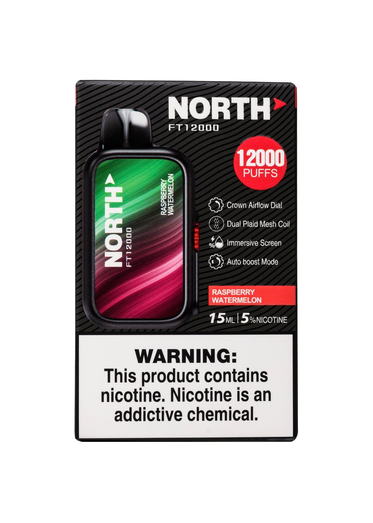 North FT12000 Raspberry Watermelon