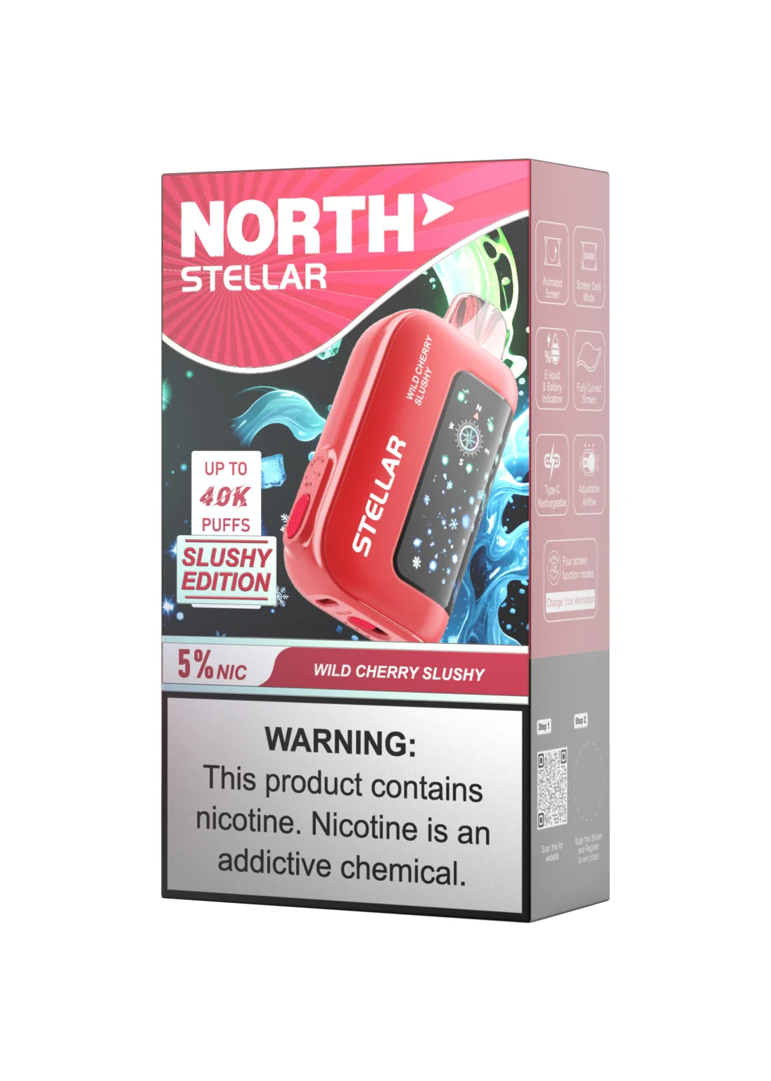 North Stellar 40K Wild Cherry Slushy