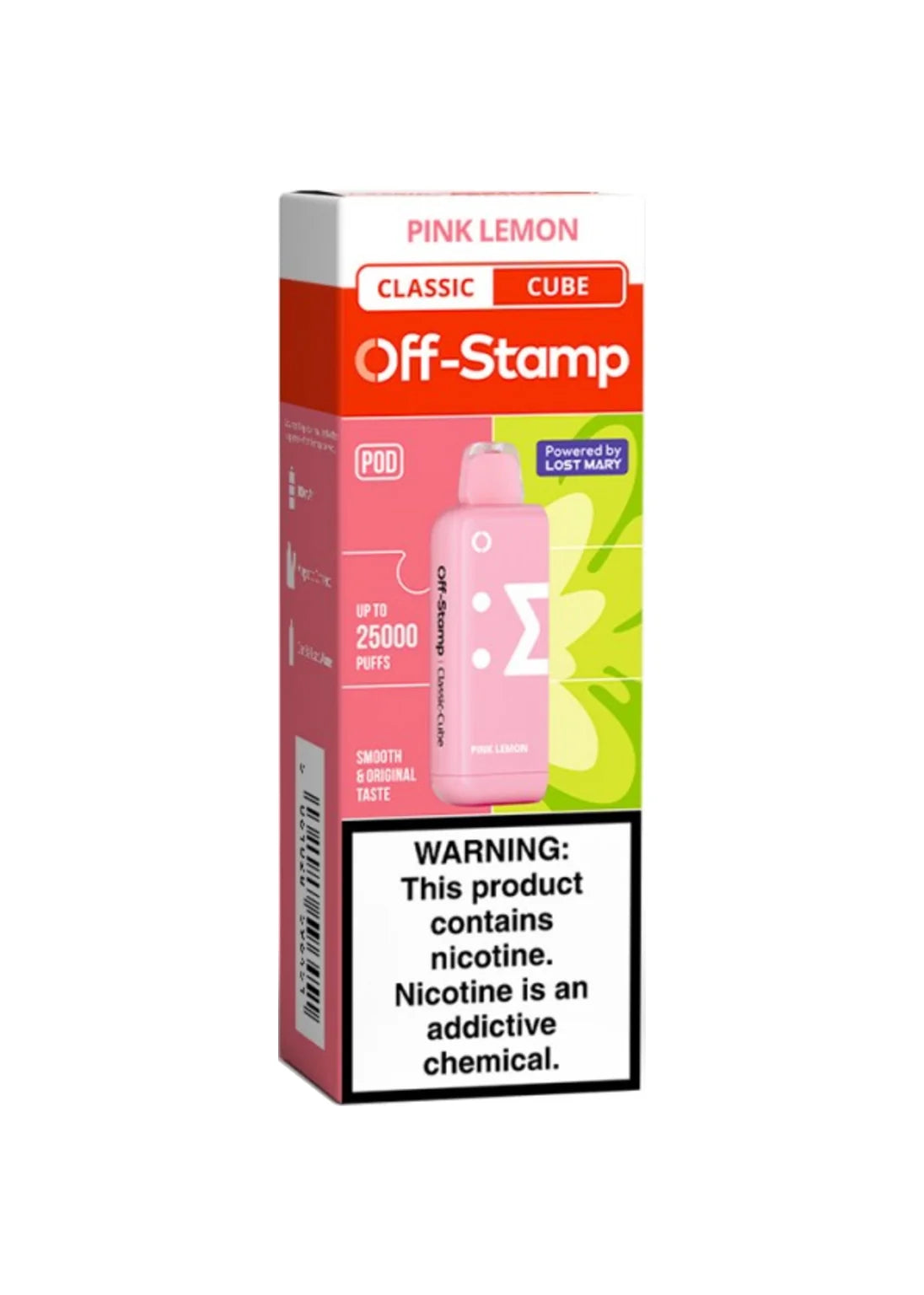 Off-Stamp Classic Cube Pod Pink Lemon