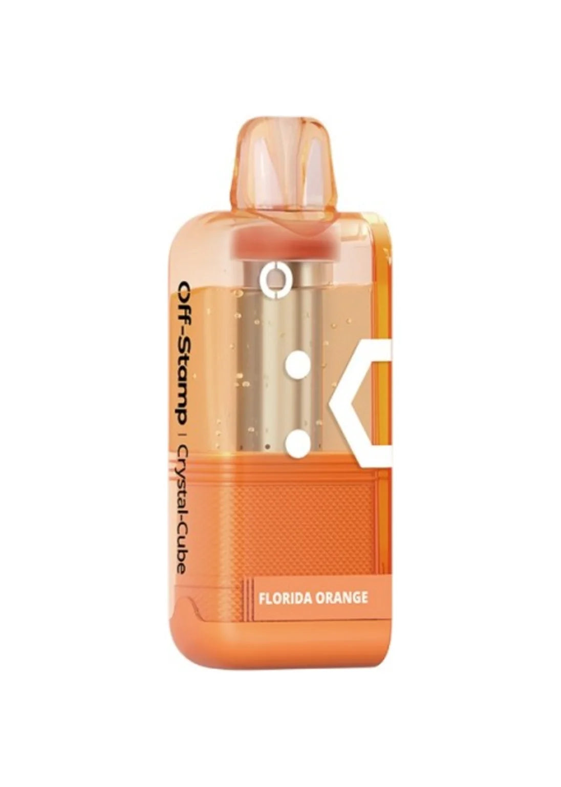 Off-Stamp Crystal Cube Pod Florida Orange