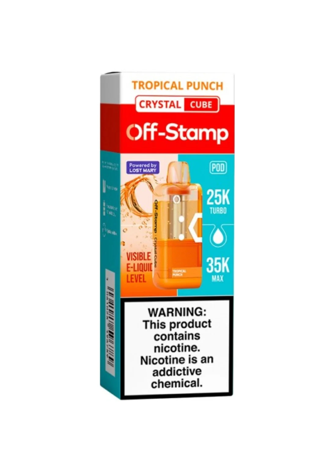 Off-Stamp Crystal Cube Pod Tropical Punch
