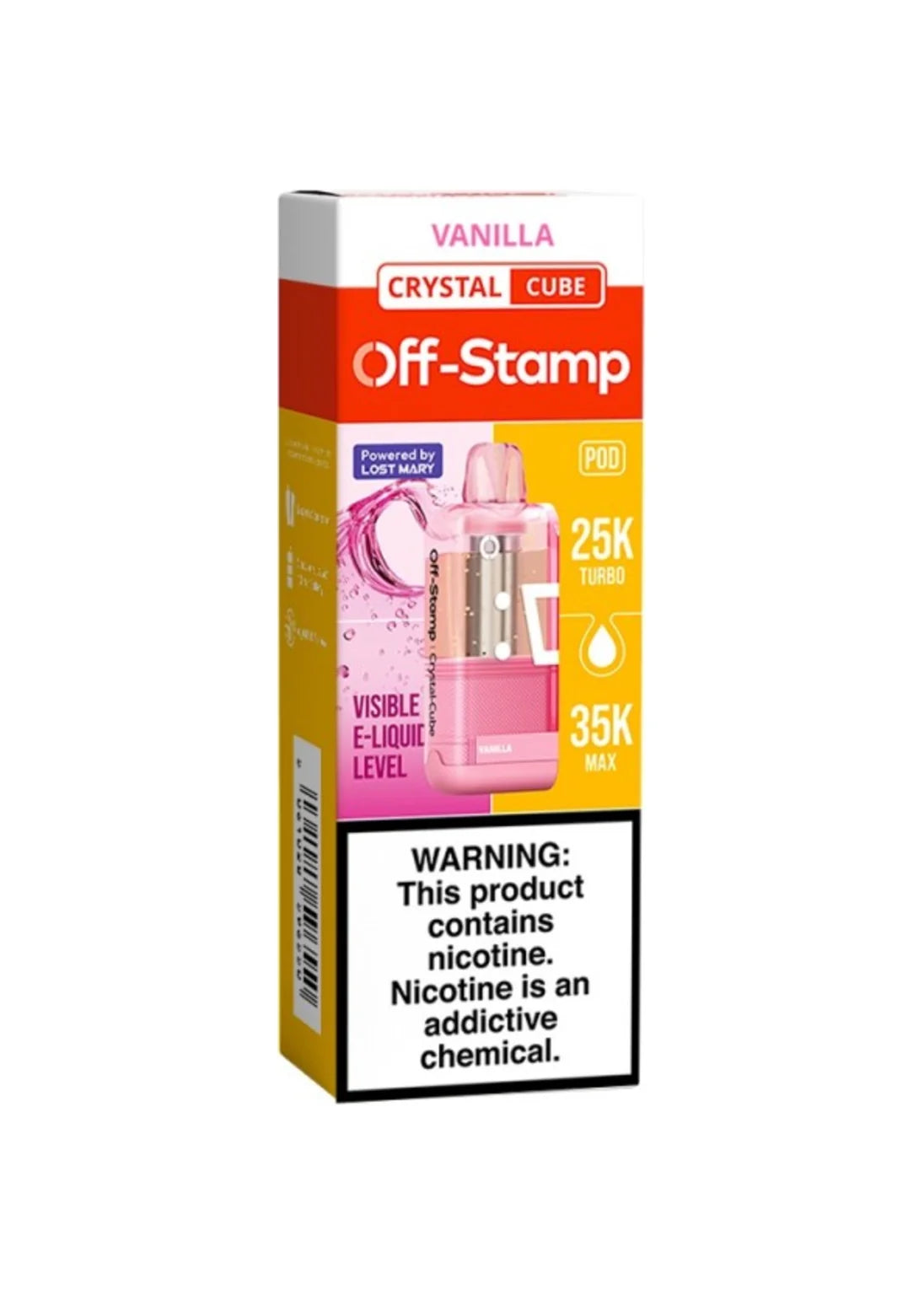 Off-Stamp Crystal Cube Pod Vanilla