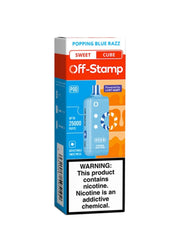 Off-Stamp Sweet Cube Pod Popping Blue Razz