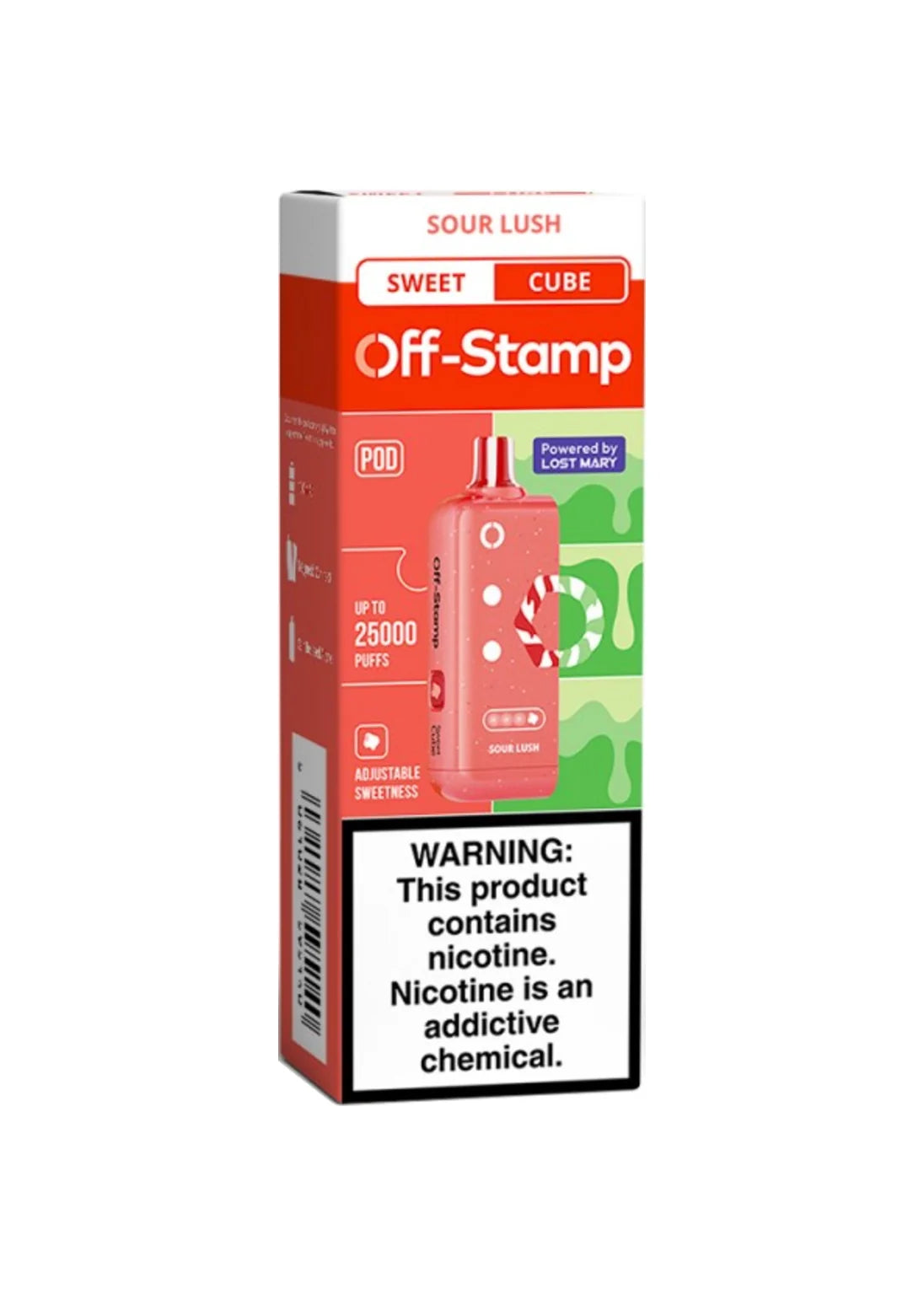 Off-Stamp Sweet Cube Pod Sour Lush