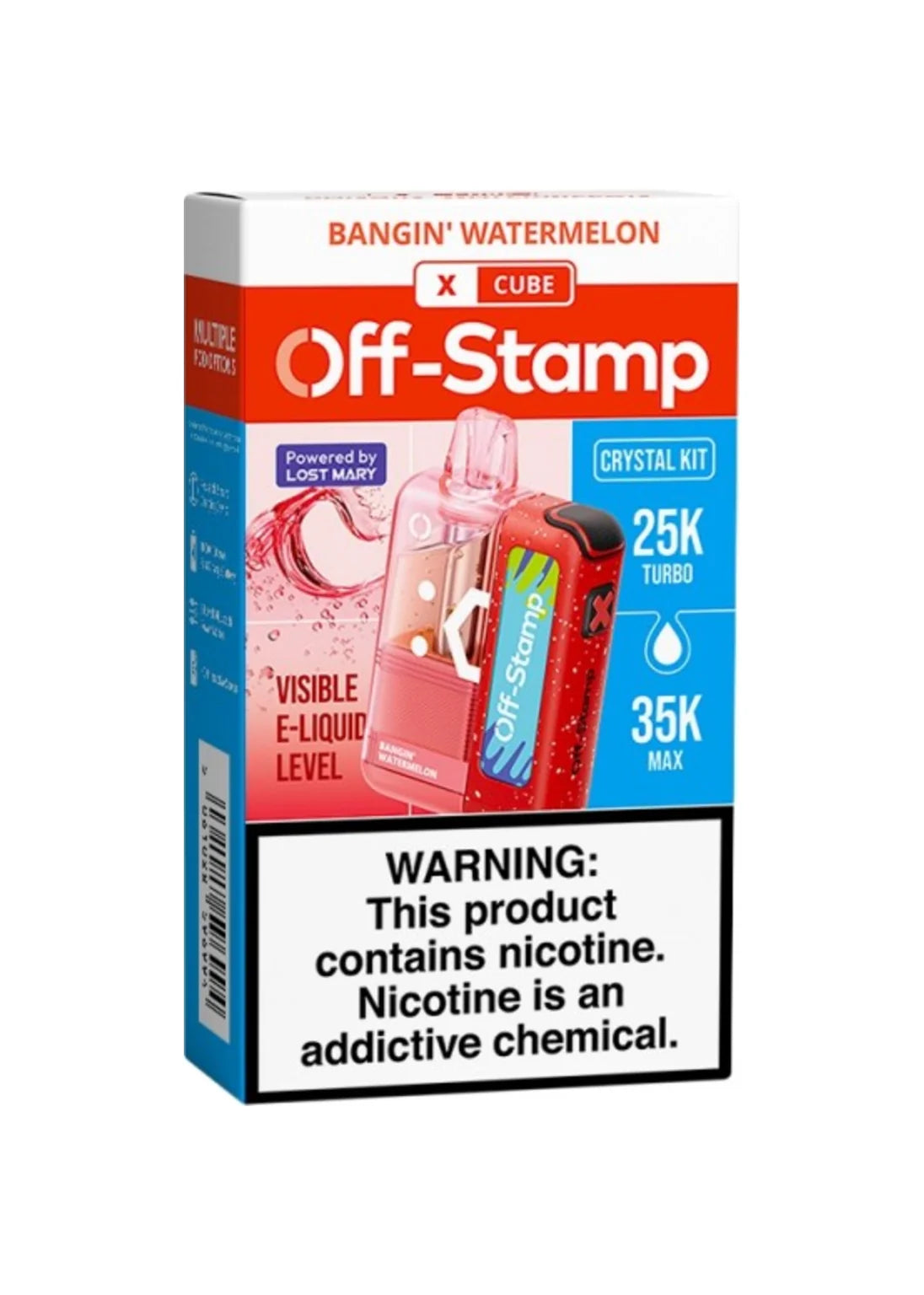 Off-Stamp X-Cube Kit Bangin Watermelon (Crystal Cube Edition)