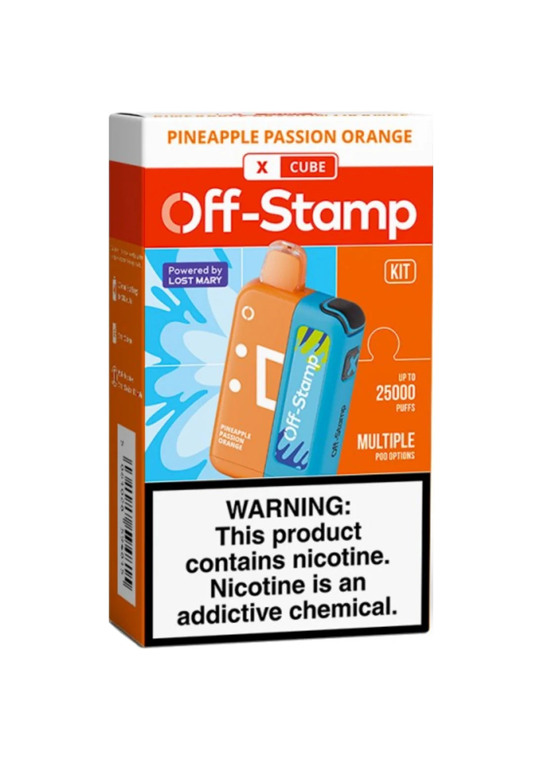 Off-Stamp X-Cube Kit Pineapple Passion Orange
