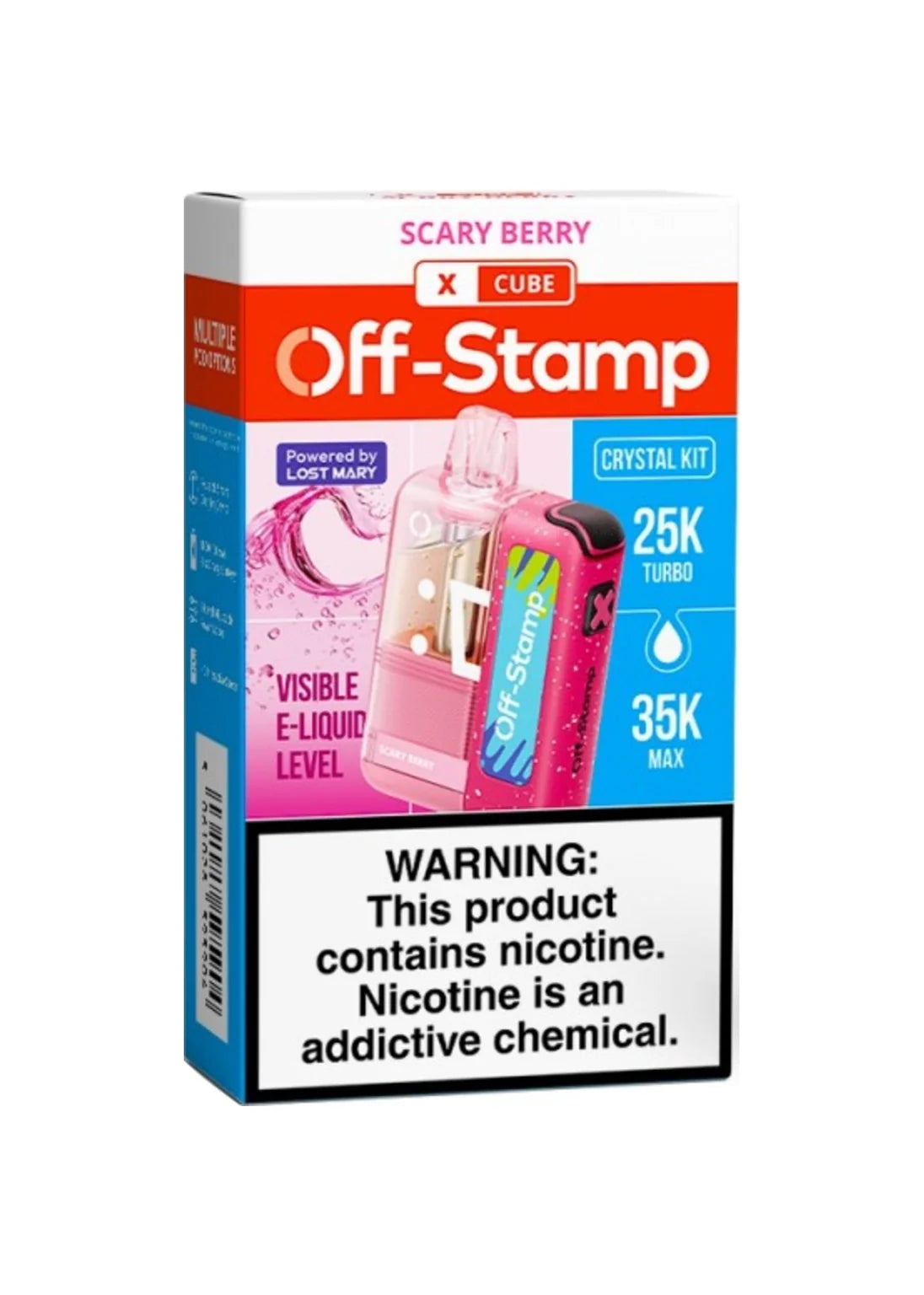 Off-Stamp X-Cube Kit Scary Berry