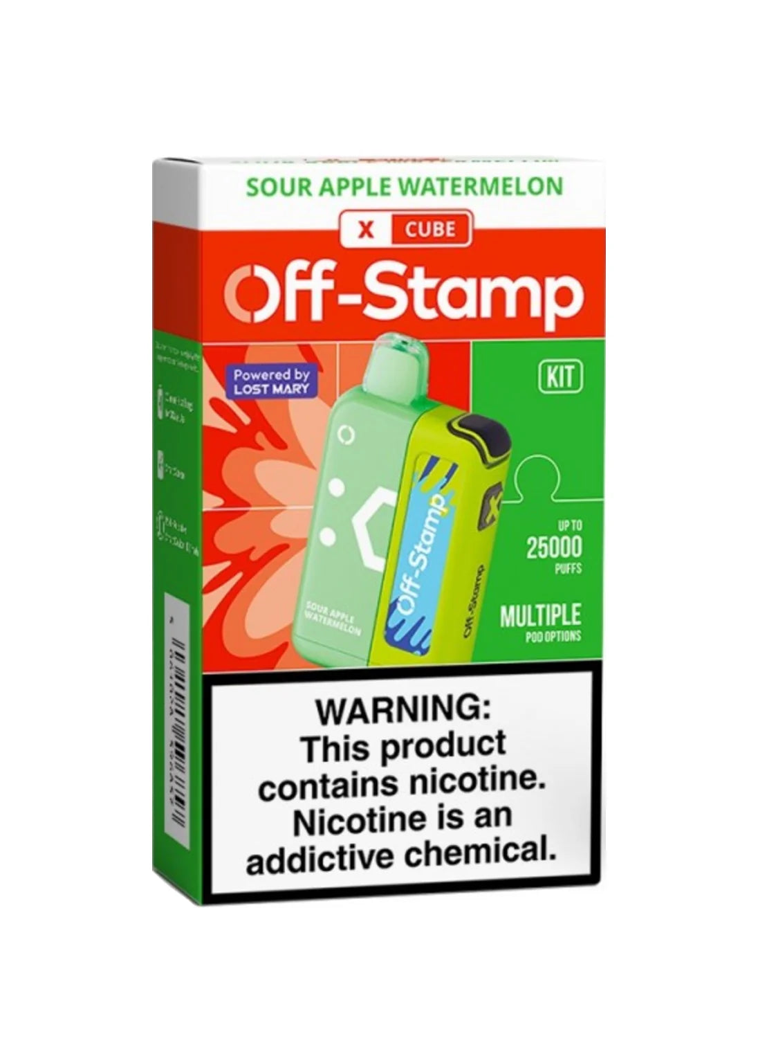 Off-Stamp X-Cube Kit Sour Apple Watermelon