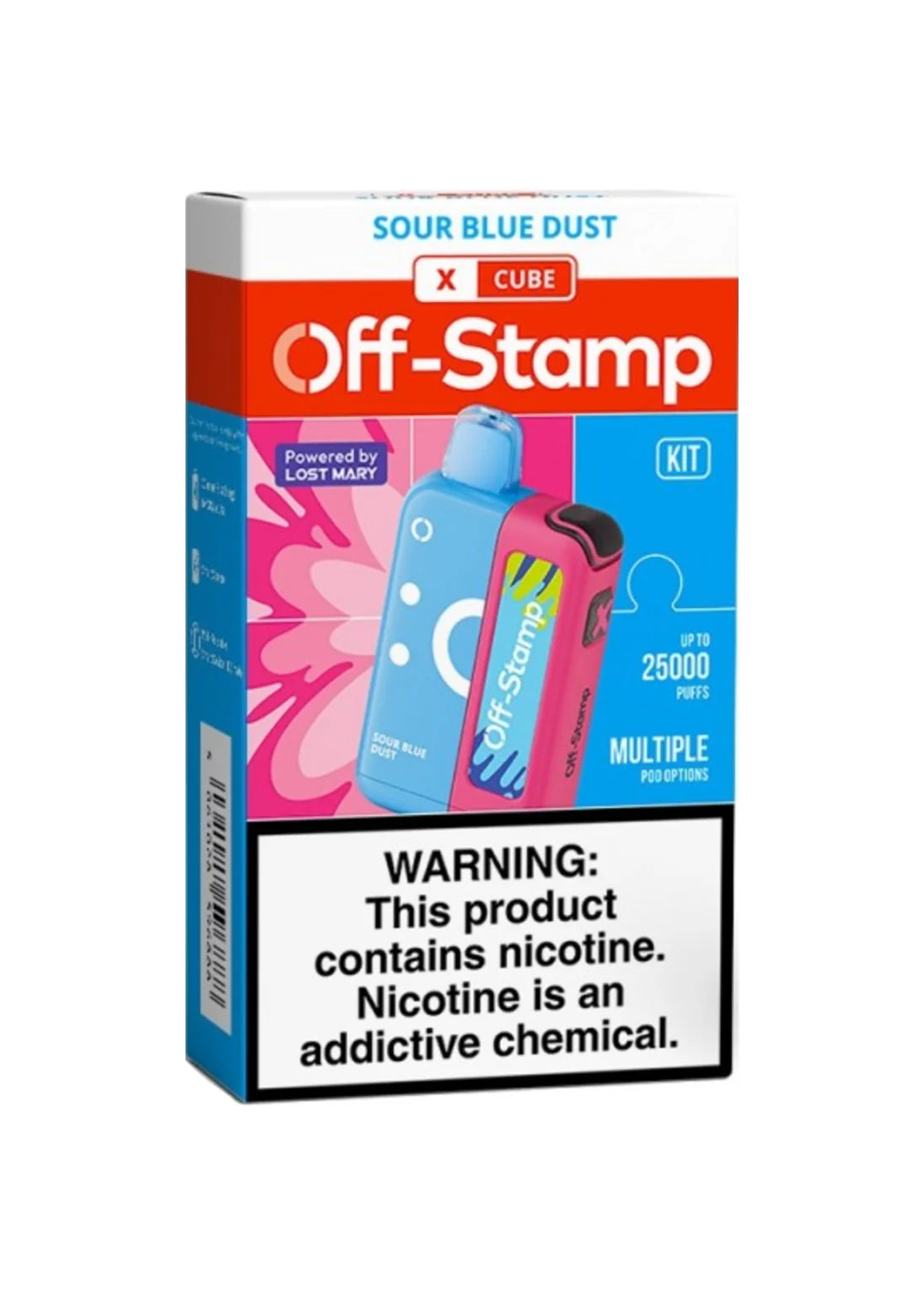 Off-Stamp X-Cube Kit Sour Blue Dust