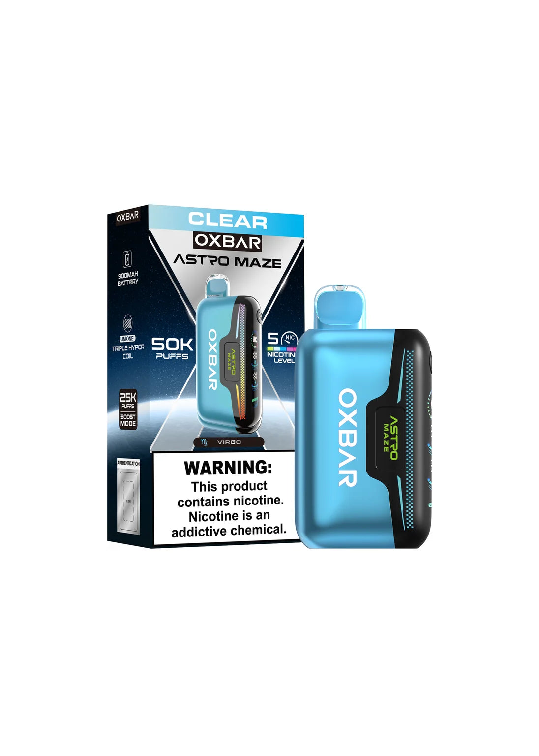 Oxbar Astro Maze 50K Clear