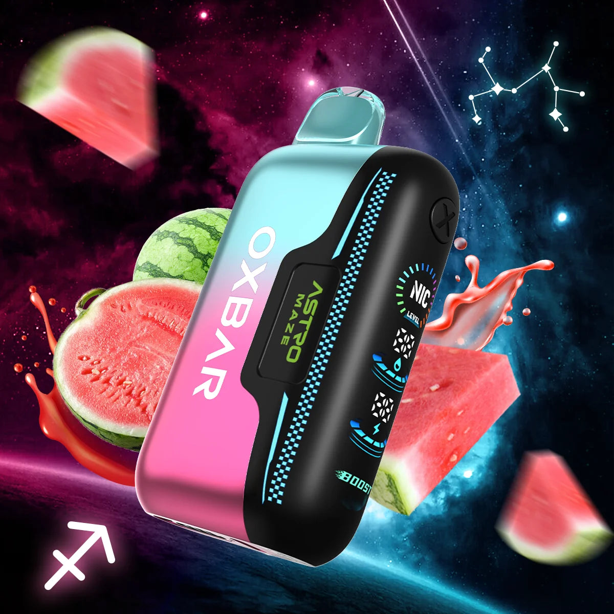Oxbar Astro Maze 50K Juicy Watermelon | GetPop