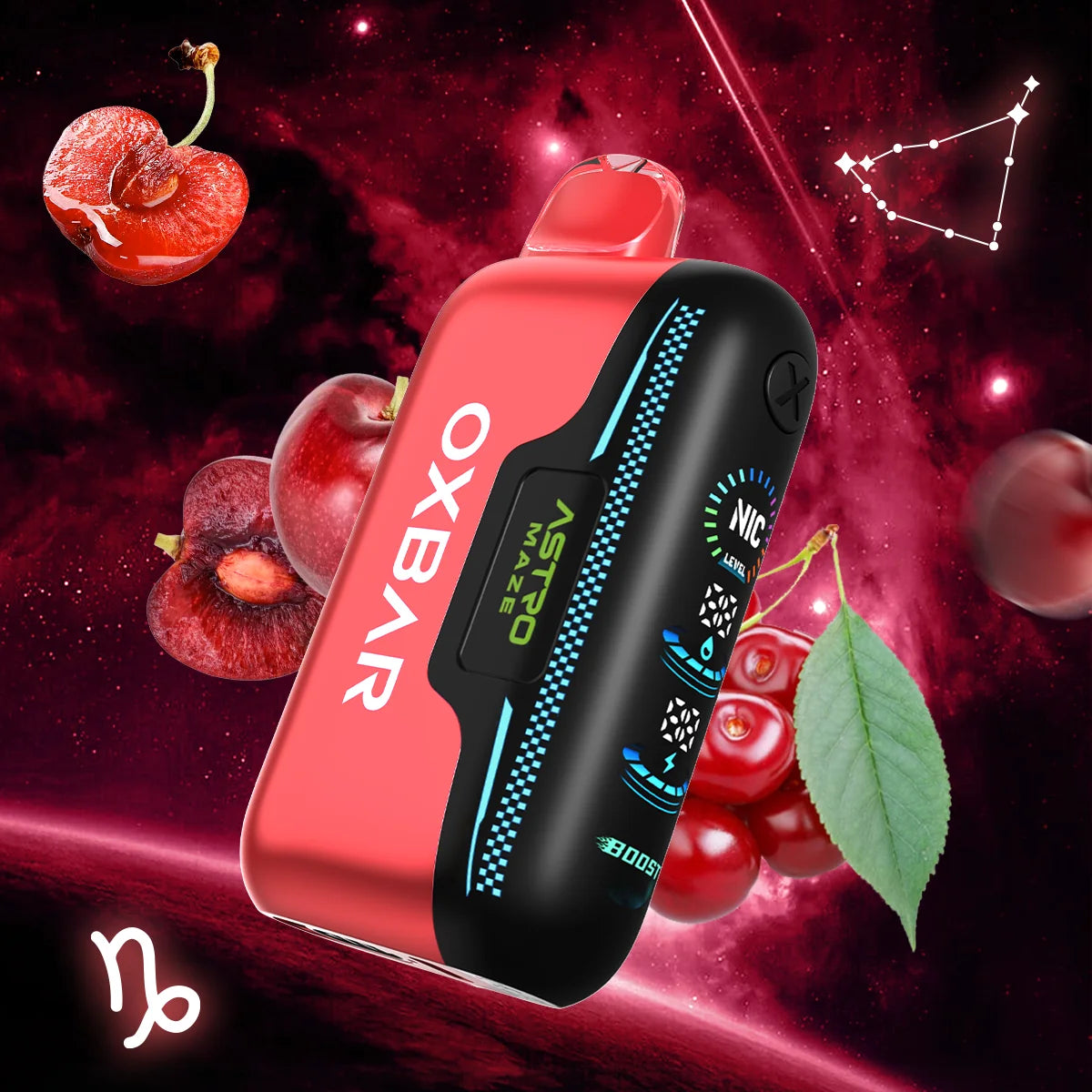 Oxbar Astro Maze 50K Red Punch Slushy | GetPop Oxbar Astro Maze 50K Red Punch Slushy | GetPop