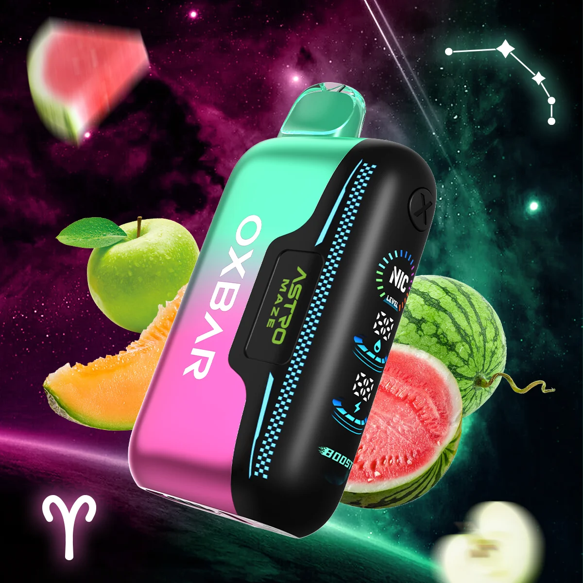 Oxbar Astro Maze 50K Watermelon Apple Gush