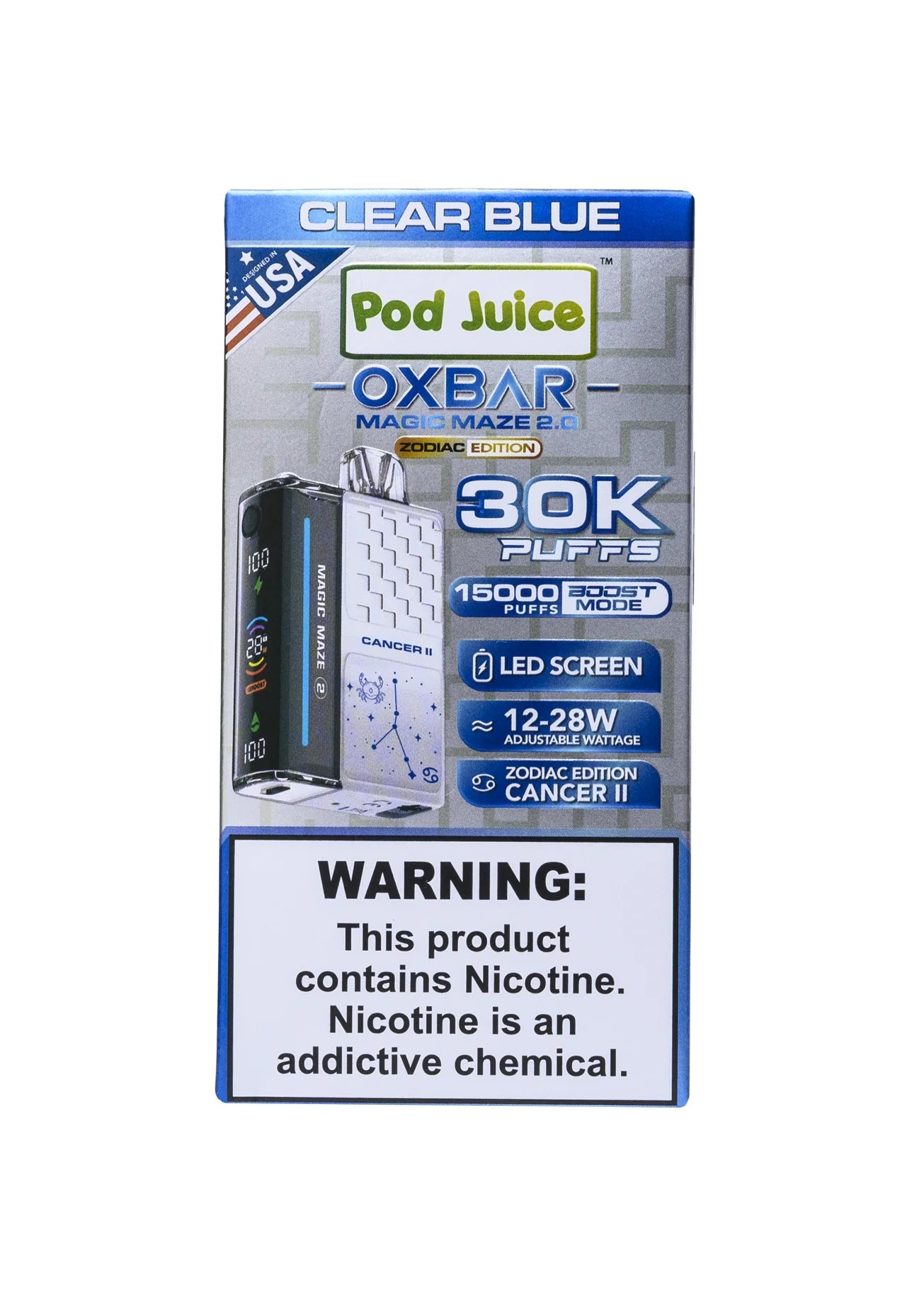 Oxbar Magic Maze 2: Clear Blue